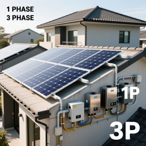 Lắp đặt HT NLMT hòa lưới 1 pha, 3 pha